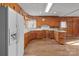 Kitchen features wood cabinets and appliances at 700 Snuggs St, Albemarle, NC 28001