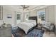 Spacious bedroom with a comfortable bed and plenty of natural light at 741 Mcalway Rd, Charlotte, NC 28211