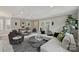 Spacious living area with a sectional sofa and plenty of natural light at 741 Mcalway Rd, Charlotte, NC 28211