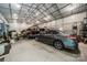 Spacious garage interior, houses multiple vehicles and storage at 1090 N Saunders Dr, Catawba, NC 28609