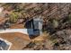 Top-down view of a house with a gray roof and driveway at 116 Desert Sky Ct, Statesville, NC 28625