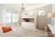 Bedroom with built in bunk beds and window seating at 2026 Thatcher Way, Fort Mill, SC 29715