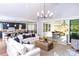 Open living room with kitchen and patio access at 2026 Thatcher Way, Fort Mill, SC 29715