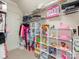 Organized closet with shelving and storage solutions at 3540 Keithcastle Ct, Charlotte, NC 28210