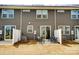 The backyard features a patio area perfect for outdoor gatherings and relaxation at 7232 Hodges Meadow Ln, Charlotte, NC 28213