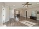 Spacious living room with hardwood floors and lots of natural light at 799 Marble Se St, Concord, NC 28025