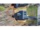 House with a dark gray roof and a large backyard at 115 Brentwood Dr, Maiden, NC 28650