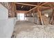 Interior view of barn stalls at 2448 Moss Farm Rd, Hickory, NC 28602