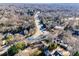 Wide aerial view of the property and surrounding neighborhood at 2861 Sharon Rd, Charlotte, NC 28211