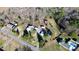 Aerial view of property with house, outbuildings, and spacious grounds at 326 Stanley Spencer Mtn Rd, Gastonia, NC 28056