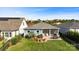 Spacious backyard with patio, screened porch and landscape at 5002 Looking Glass Trl, Denver, NC 28037