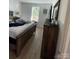Bedroom with hardwood floors and natural light at 640 Mckee St, Albemarle, NC 28001