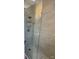 Modern shower with beautiful tile surround, and rainfall showerhead at 640 Mckee St, Albemarle, NC 28001