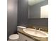 Simple bathroom with updated vanity and fixtures at 6800 April Ln, Charlotte, NC 28215