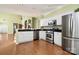 Spacious kitchen with stainless steel appliances and breakfast bar at 9021 Gander Dr, Charlotte, NC 28277