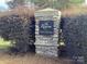 Stone entrance sign for The Reserve at Salem Springs community at Lot 72.73 Sally Clark Dr, Denver, NC 28037