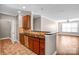 Modern kitchen with stainless steel appliances and granite countertops at 1000 E Woodlawn Rd # 105, Charlotte, NC 28209