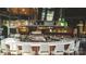Modern circular bar with sleek design and ample seating at 106 N Laurel Ave # 120, Charlotte, NC 28207