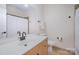 Clean bathroom with a shower/tub combo and vanity at 106 N Laurel Ave # 120, Charlotte, NC 28207