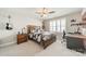 Cozy bedroom with built-in desk and window seating at 1140 Overlake Dr, Belmont, NC 28012