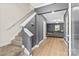 Staircase and view into living room from entryway at 140 Colonial Reserve Ave, Troutman, NC 28166