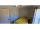 Cozy bedroom with a full bed and a ceiling fan at 153 Saluda St, Chester, SC 29706