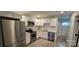 Updated kitchen featuring stainless steel appliances and granite countertops at 153 Saluda St, Chester, SC 29706