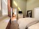 Bedroom with access to another room and city view at 201 S Hoskins Rd # 136, Charlotte, NC 28208