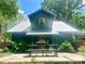 Spacious backyard featuring a picnic table on a patio, ideal for outdoor dining and entertaining at 3317 Ritch Ave, Charlotte, NC 28206