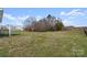 Spacious backyard with open field views at 104 Brookview Dr, Shelby, NC 28152