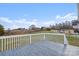 Back deck overlooking private backyard and playground at 104 Brookview Dr, Shelby, NC 28152