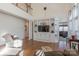 Living room with built-in entertainment center and fireplace at 117 Biscayne Ct, Mooresville, NC 28117