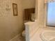 Bathroom with toilet and decorative accents at 1180 Asheford Green Ave # 46, Concord, NC 28027