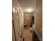 Bathroom with shower, toilet and beige tile at 1309 Poplar Cir, Newton, NC 28658