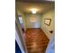 Simple dining room with light walls and wood flooring at 1309 Poplar Cir, Newton, NC 28658