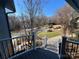 Steps leading down from a porch overlooking the neighborhood at 1432 Jules Ct, Charlotte, NC 28226