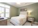 Charming bedroom with a queen-size bed and built in closet at 1575 Herlong Ct, Rock Hill, SC 29732