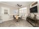 Bright breakfast nook with round table and four chairs, near kitchen at 1575 Herlong Ct, Rock Hill, SC 29732