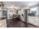 Kitchen with stainless steel appliances and a breakfast nook at 1750 Melrose Dr, Shelby, NC 28152