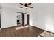 Bedroom with hardwood floors and barn door at 2221 Franklin St, Rock Hill, SC 29732