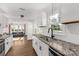 Modern kitchen with granite countertops and white cabinets at 2221 Franklin St, Rock Hill, SC 29732