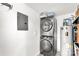 Laundry room with stackable washer and dryer at 2221 Franklin St, Rock Hill, SC 29732