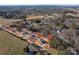 Aerial view of a gray house on a wooded lot at 2572 Maiden-Salem Road Maiden Salem Rd # 4, Lincolnton, NC 28092