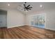 Spacious bedroom with sliding glass doors leading to a deck at 2572 Maiden-Salem Road Maiden Salem Rd # 4, Lincolnton, NC 28092