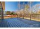 Deck with a view of the backyard and trees at 2572 Maiden-Salem Road Maiden Salem Rd # 4, Lincolnton, NC 28092