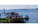 Scenic lake view with sailboats and private backyard dock at 2579 Ranger Island Rd, Denver, NC 28037