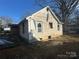 Rear view of house undergoing renovations at 328 Whitner St, Rock Hill, SC 29730