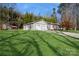 Two-car garage with detached shed in backyard at 3705 Pinecrest Dr, Gastonia, NC 28056