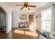 Bright living room with hardwood floors and entryway at 3705 Pinecrest Dr, Gastonia, NC 28056