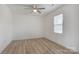 Spacious bedroom with light flooring and a ceiling fan at 3711 Indian Ct, Lenoir, NC 28601